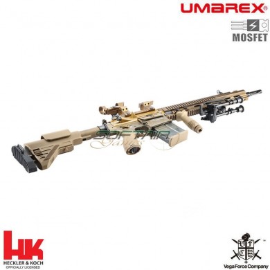 Electric rifle New Generation mosfet Hk g28 Dark Earth vfc Umarex (um-2.6128x)