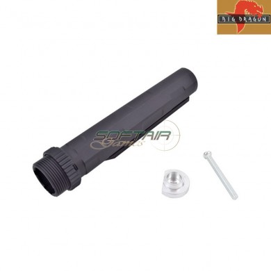 Tubo calcio black cnc series big dragon (bd-3678b)