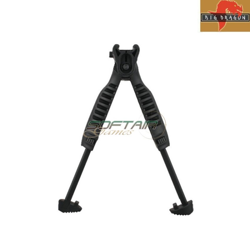 Impugnatura con bipiede black big dragon (bd-0134b)