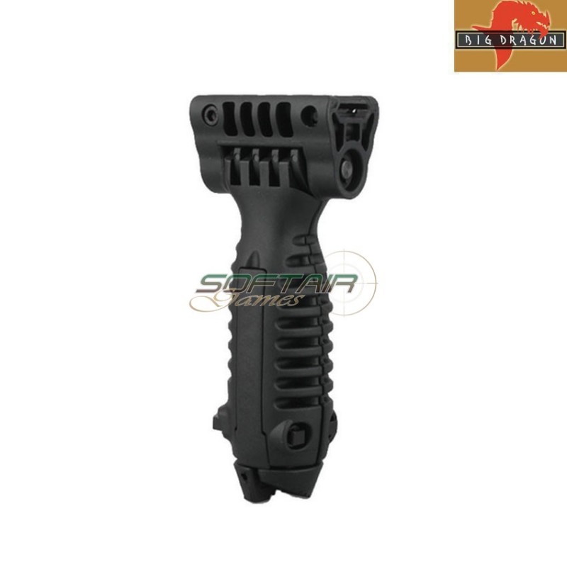 Impugnatura con bipiede black big dragon (bd-0134b)