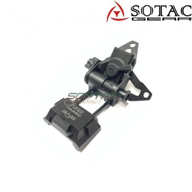 Mount helmet l4g30 with shroud set black sotac (sg-l4g30-bk)