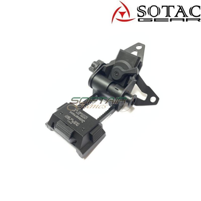 Mount elmetto l4g30 con shroud set black sotac (sg-l4g30-bk)
