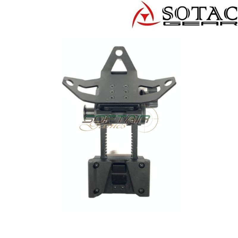 Mount elmetto l4g30 con shroud set black sotac (sg-l4g30-bk)