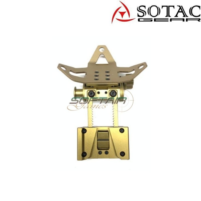 Mount helmet l4g30 with shroud set dark earth sotac (sg-l4g30-de)