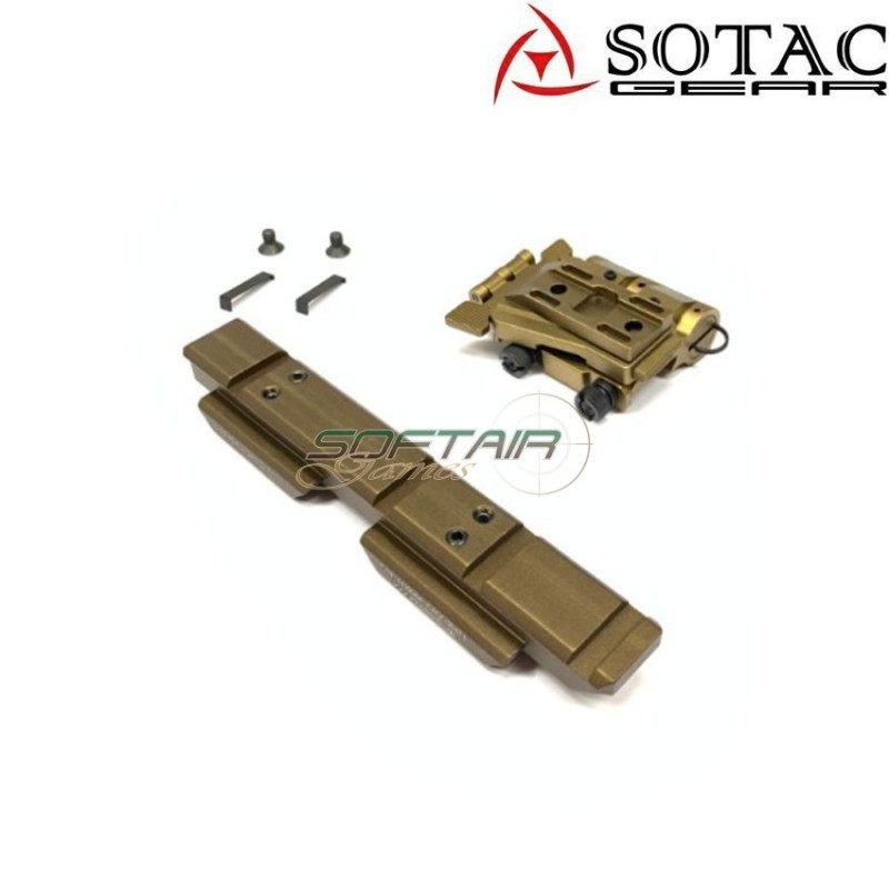 Side Flip Mount Set Wilcox Type 2 dark earth sotac (sg-jq-030-de)