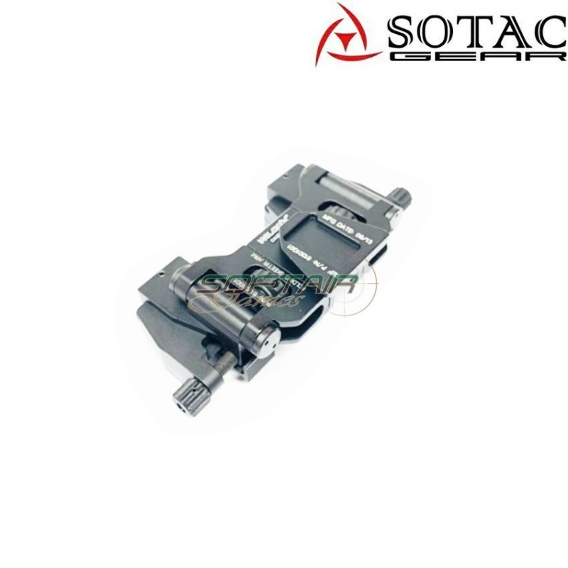 Mount elmetto pvs bridge black sotac (sg-sm-2-bk)