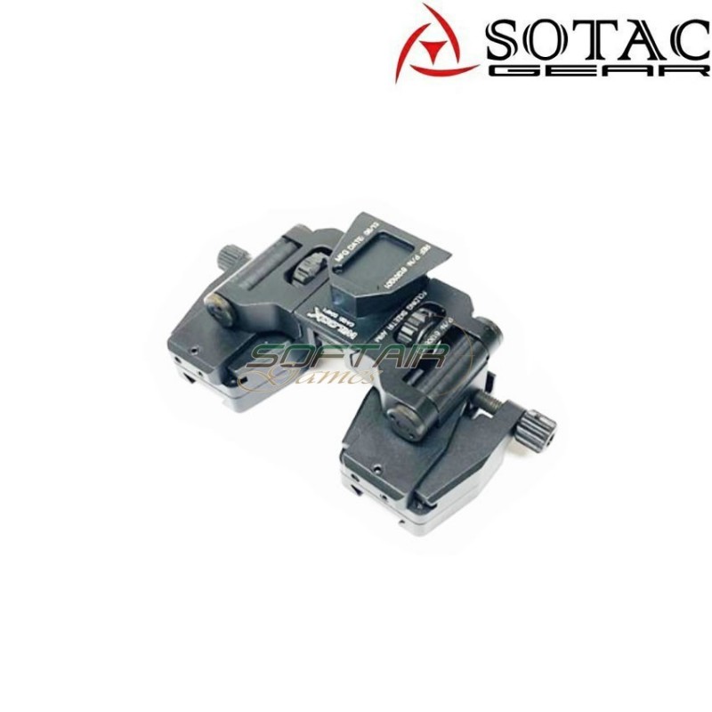 Mount elmetto pvs bridge black sotac (sg-sm-2-bk)