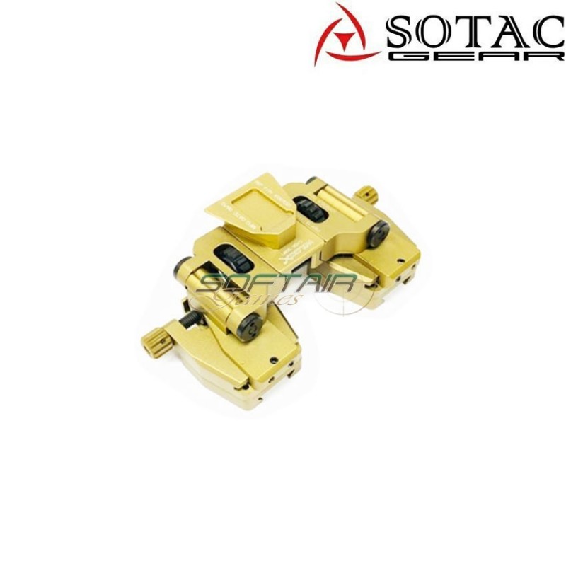Mount elmetto pvs bridge dark earth sotac (sg-sm-2-de)