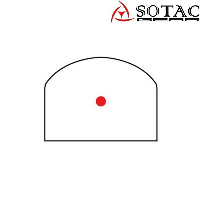 Red dot rmt type dark earth sotac (sg-rmt-m-009-de)