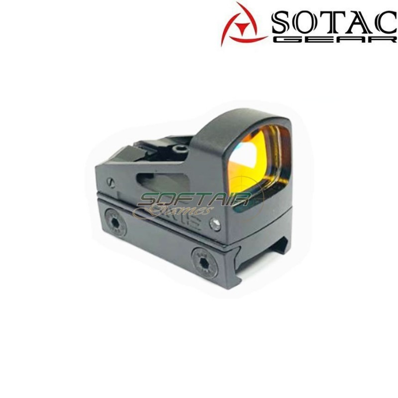 Rms dot led sight black sotac (sg-rms-m-006-bk)
