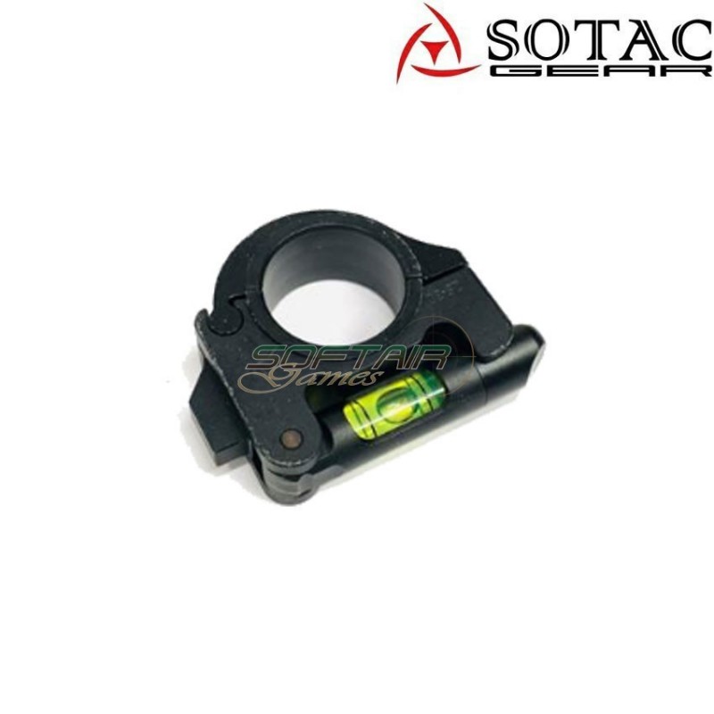 Black type 12 level bubble for scope sotac (sg-air-lever-12-bk)