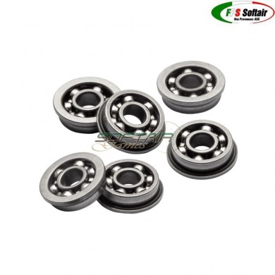 Boccole in acciaio da 8 mm cuscinettate aperte fps (fps-b8ca+)