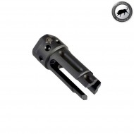 Knight's Armament flash hider QDC 3-prong 14mm CW black madbull (mb-kaa-fh01-cc-cw)