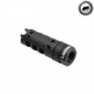 LANTAC licensed Dragon flash hider 14mm CCW black madbull (mb-lan-dra-com-ccw)