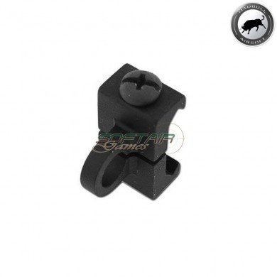 Anello cinghia black loop verticale madbull (mb-sa-02)