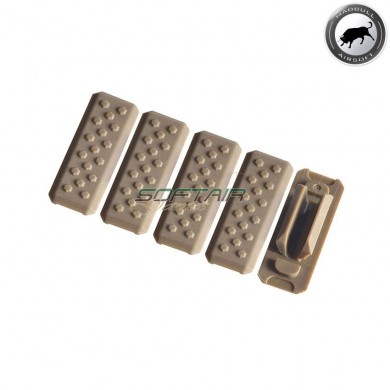 Set 5 pezzi strike industries V.1 LC cover fde madbull (mb-si-mk-v1-fde)