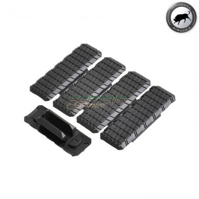 Set 5 pezzi strike industries V.2 LC cover black madbull (mb-si-mk-v2-bk)