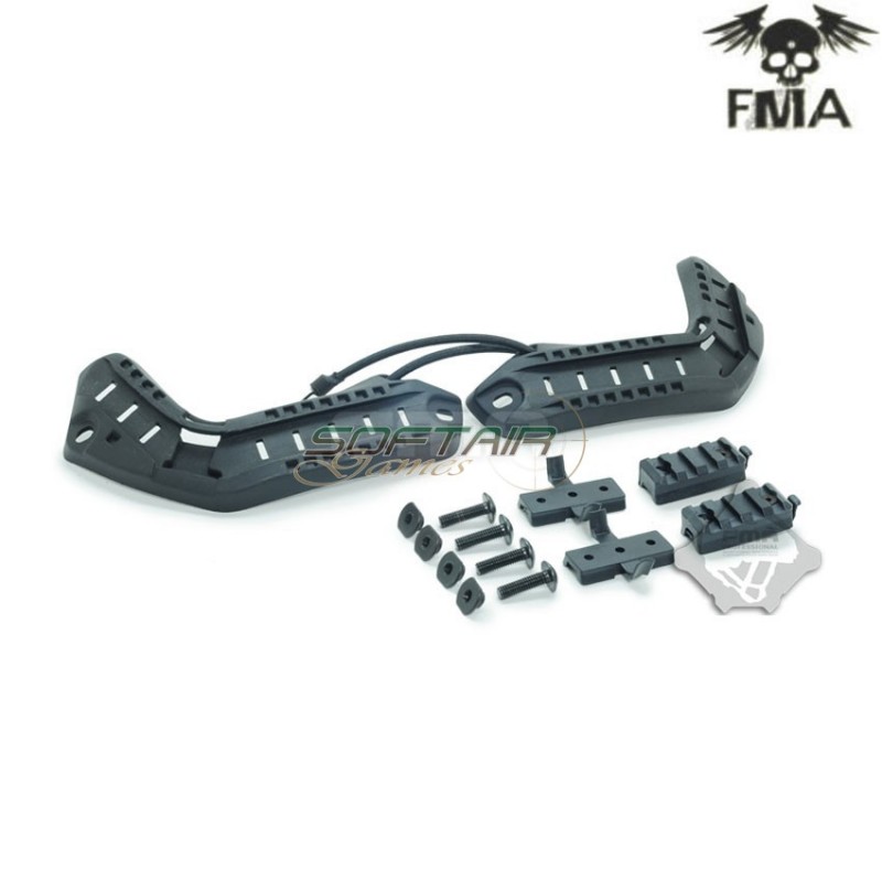 Set OPS FAST Helmet guide black fma (fma-tb290)