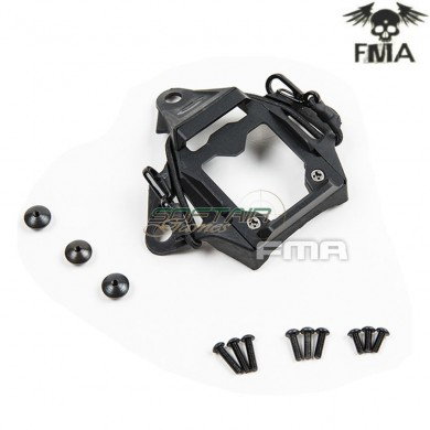 l4g24 & l4g19 Modular bungee Shroud Helmet mount black fma (fma-tb1313-bk)