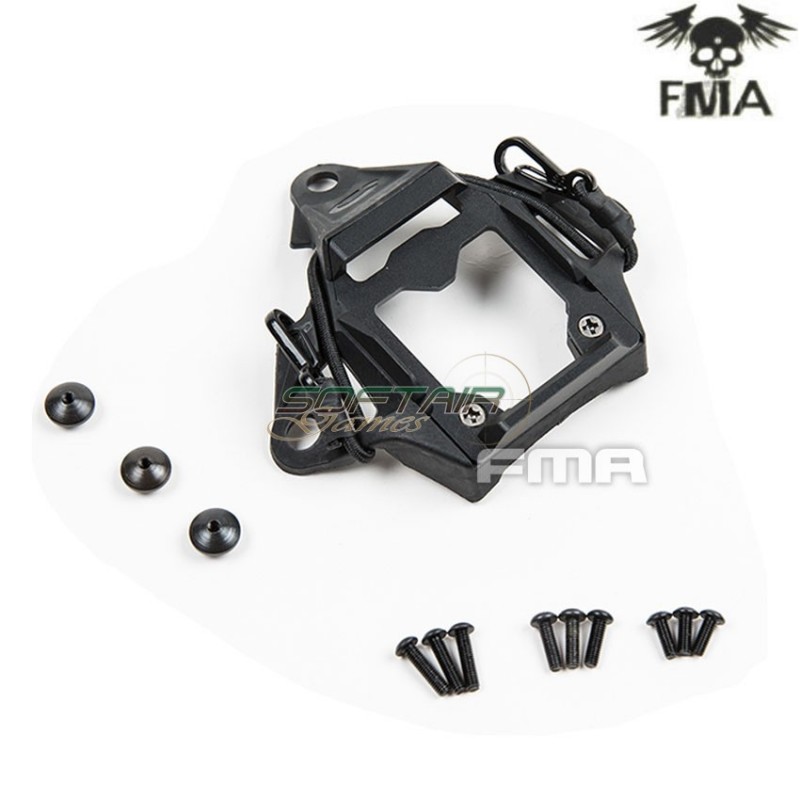 l4g24 & l4g19 Modular bungee Shroud Helmet mount black fma (fma-tb1313-bk)
