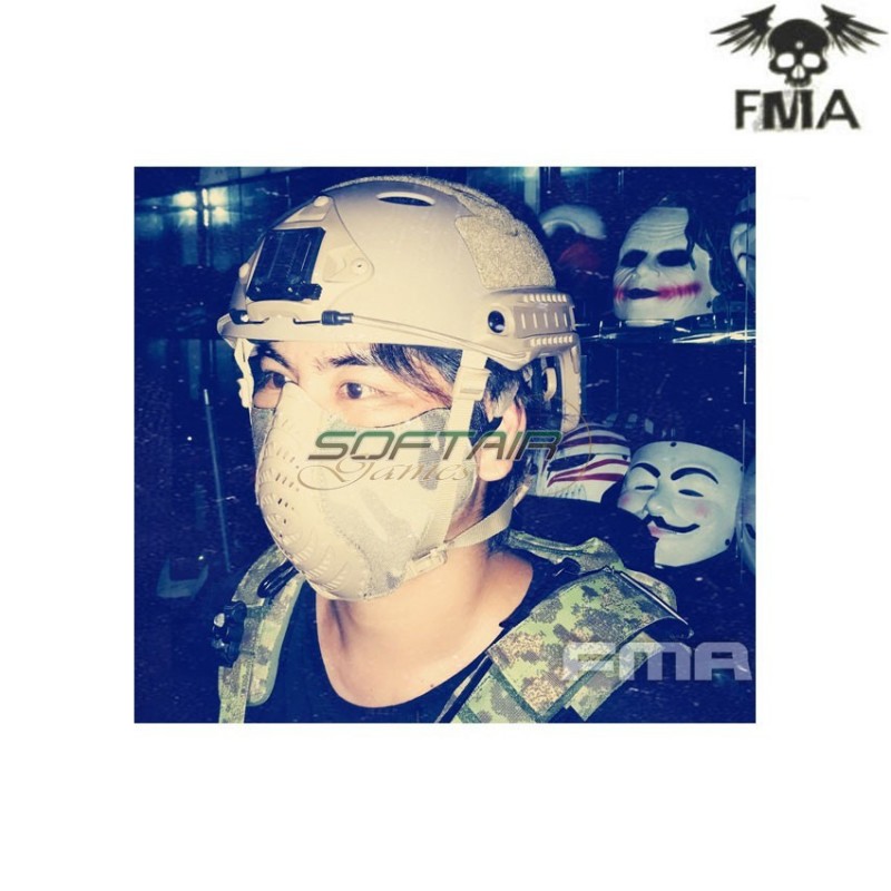 Half face mask foliage green fma (fma-tb1296-fg)