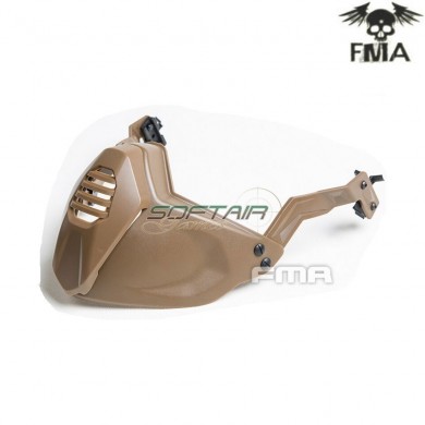 Half mask for helmet fast dark earth fma (fma-tb1355-de)