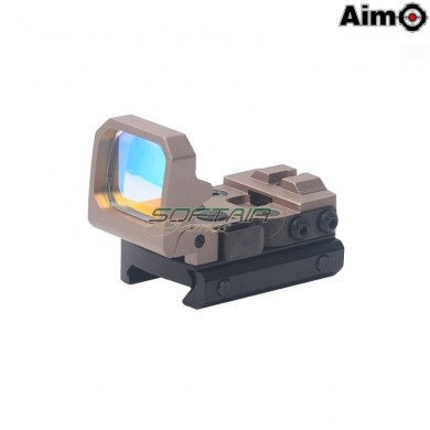Flip Dot Reflex Sight dark earth aim-o (ao6008-de)