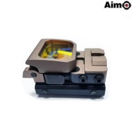 Flip Dot Reflex Sight dark earth aim-o (ao6008-de)