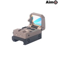 Flip Dot Reflex Sight dark earth aim-o (ao6008-de)