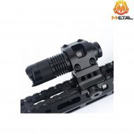 45° offset torcia/laser mount 1" black metal® (me04038-bk)