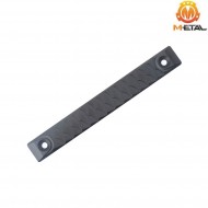 RS cnc rail cover type dr per LC & keymod long version black metal® (me08002-bk-dr)
