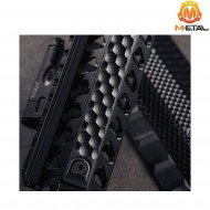 RS cnc rail cover type dr per LC & keymod long version black metal® (me08002-bk-dr)
