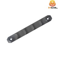 RS cnc rail cover type du per LC & keymod long version black metal® (me08002-bk-du)