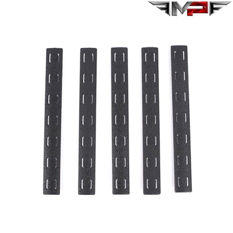 Kit 5 pieces LC rail cover bcm black mp (mp02014-bk)
