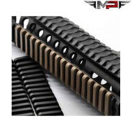 Ladder 18 slots rail covers set black mp (mp02058-bk)