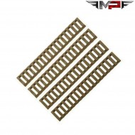 Ladder 18 slots rail covers set dark earth mp (mp02058-de)