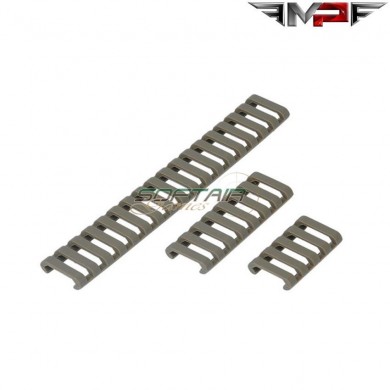 Ladder 18 slots rail covers set type 2 dark earth mp (mp02060-de)