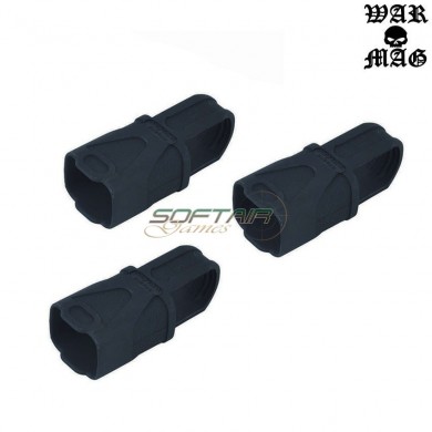Set 3 Pieces Magazine Loop Mp5/9mm/45 Black Warmag (wm-04003-bk-3)