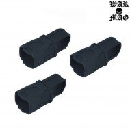 Set 3 Pieces Magazine Loop Mp5/9mm/45 Black Warmag (wm-04003-bk-3)