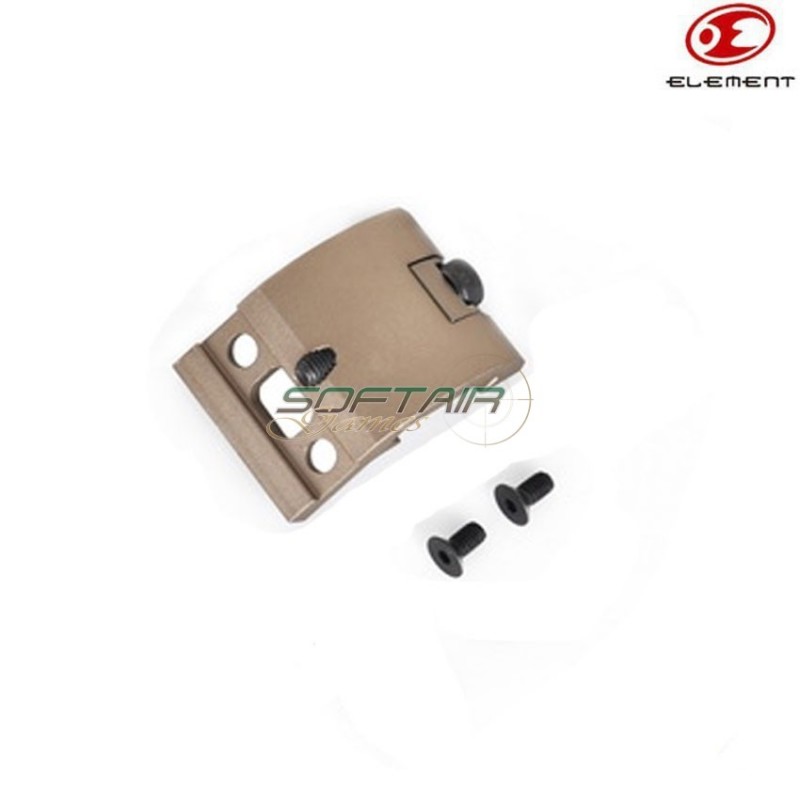 Flashlight mount m600c & m300a dark earth element (el-ex263-de)
