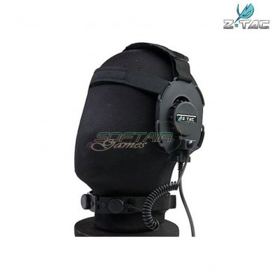 Cuffia Bowman Evo Iii Black con laringofono Z-tactical (z070-bk)