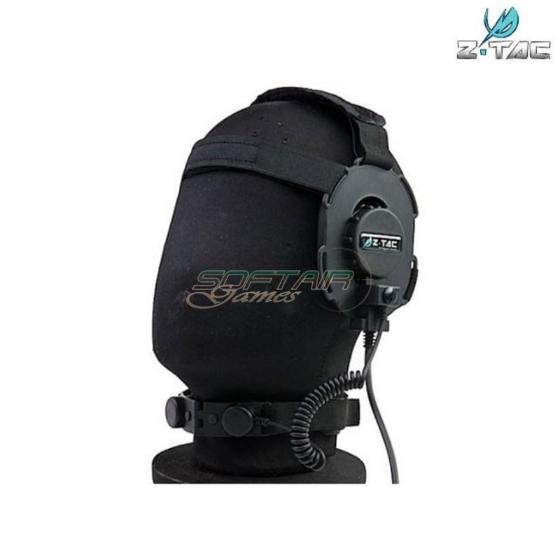 Cuffia Bowman Evo Iii Black con laringofono Z-tactical (z070-bk)