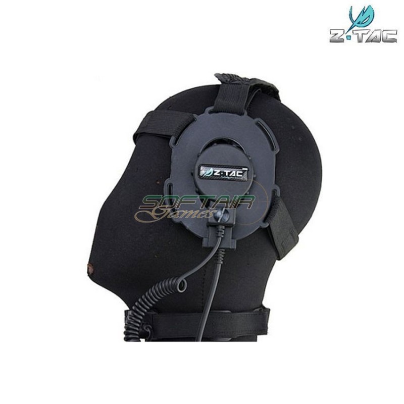 Cuffia Bowman Evo Iii Black with throat mic Z-tactical (z070-bk)