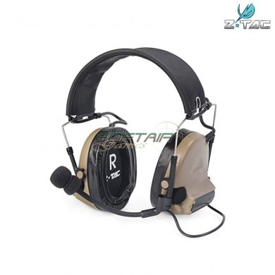 Headset/microphone 17 Version Comtac Ii dark earth Z-tactical (z044-de)