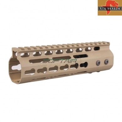 Keymod System Noveske Style 7" dark earth Aeg Big Dragon (bd3787a)