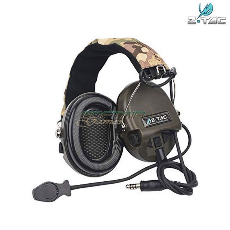 Cuffia Sordin Style foliage green Official Version Z-tactical (z111-fg)