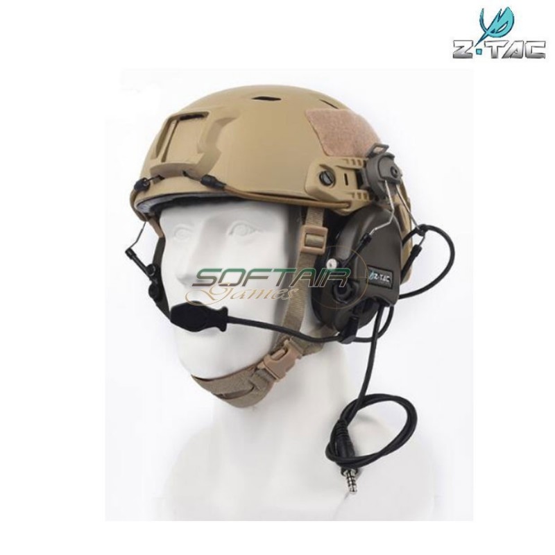 Headset Sordin style for helmet black Official Version Z-tactical (z034-bk)