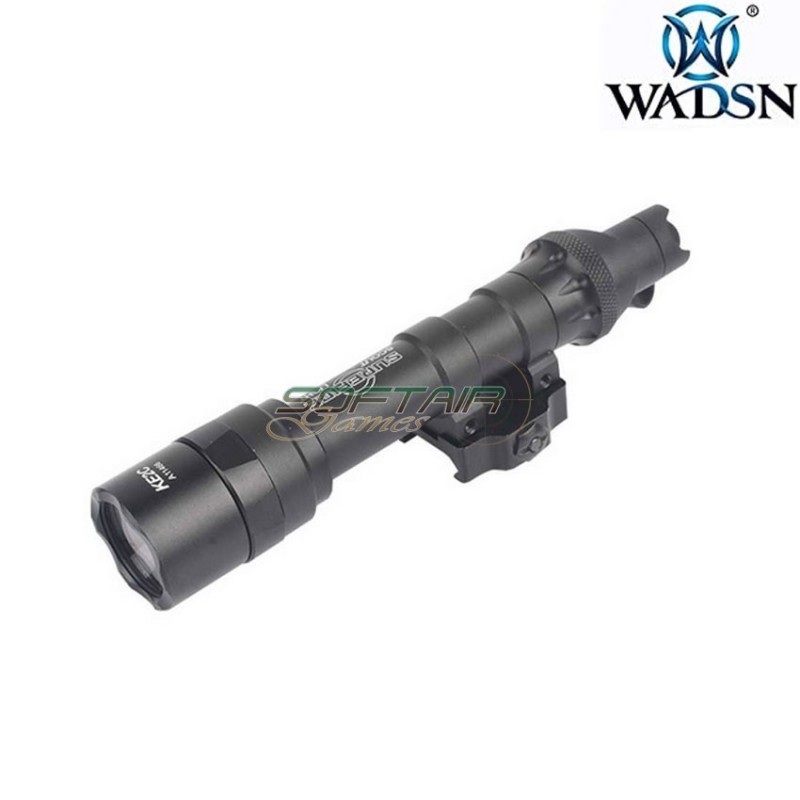 Torcia m622 sf c/adm mount black wadsn (wex446-bk-lo)