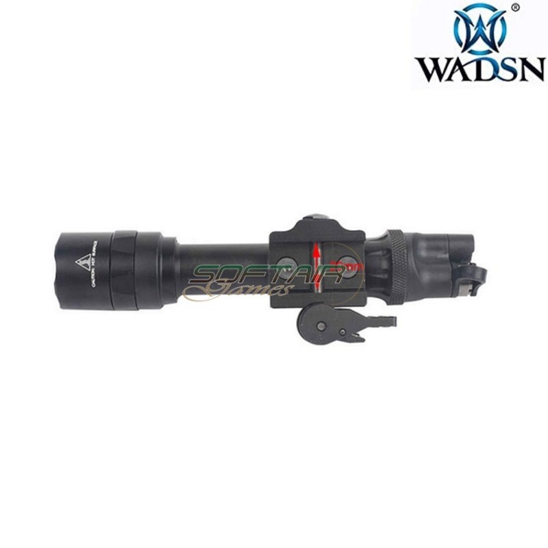 Flashlight m622 sf w/adm mount black wadsn (wex446-bk-lo)