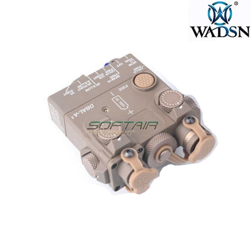 DBAL-A2 dark earth Luce/strobo/blue laser/ir wadsn (wd06003-de)